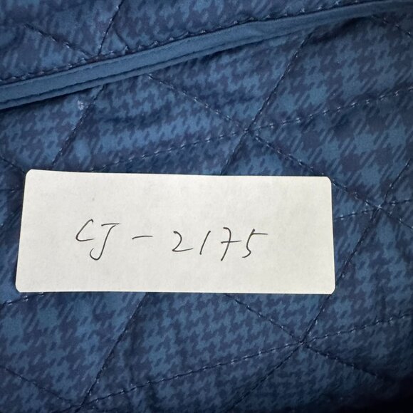 Lands' End Reversible Quilted Vest Womens 3X Blue Polyester Outdoor CJ-2175 - Picture 2 of 12